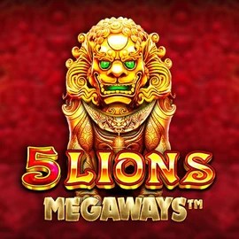 5 Lions Megaways logo by Pragmatic Play Playbison Casino
