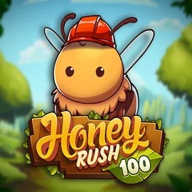 Honey Rush 100 game by Play’n GO – logo hosted on Playbison Casino