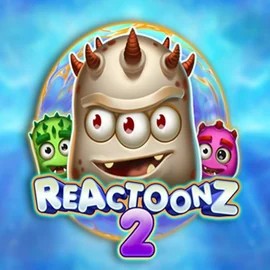 Slots logo of Reactoonz 2 from Play’n GO at Playbison Casino