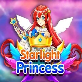 Starlight Princess slot logo by Pragmatic Play at Playbison Casino