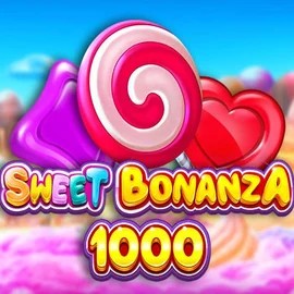Sweet Bonanza 1000 slot visual from Pragmatic Play available on playbisoncasino.eu